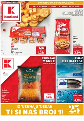 Kaufland katalog Slane grickalice i riblje delikatese