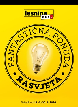 Lesnina katalog Fantastična ponuda rasvjete