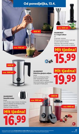 Lidl katalog neprehrana