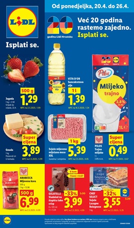Lidl katalog prehrana