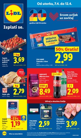 Lidl katalog prehrana