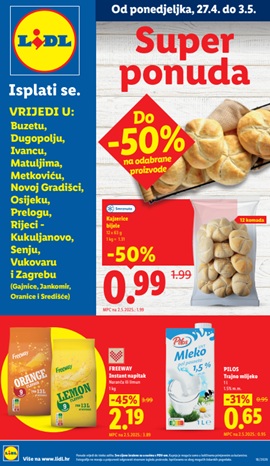 Lidl katalog Super ponuda