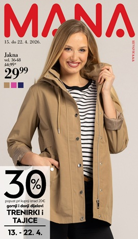 Mana katalog travanj