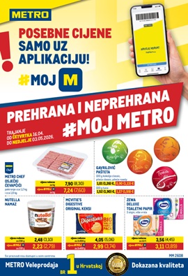 Metro katalog prehrana i neprehrana