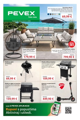 Pevex katalog Rekreacija i roštilj