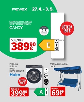 Pevex katalog Pevexovih sedam