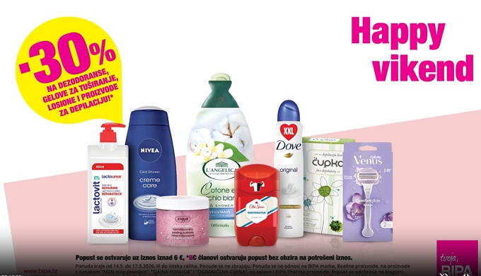 Bipa vikend akcija