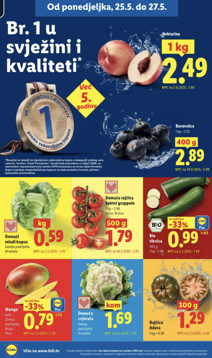 Lidl akcija za početak tjedna