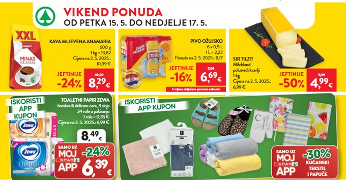 Interspar vikend akcija