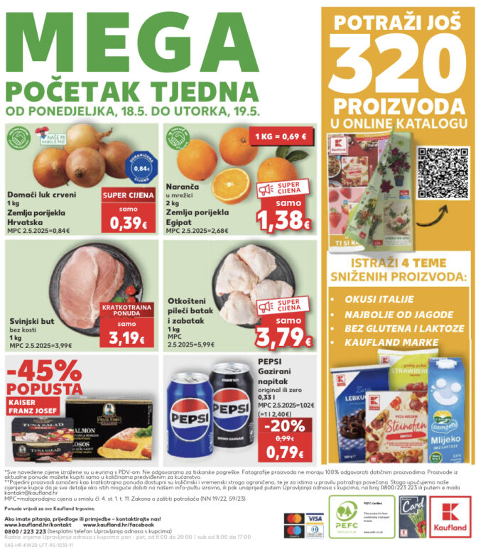 Kaufland akcija za početak tjedna