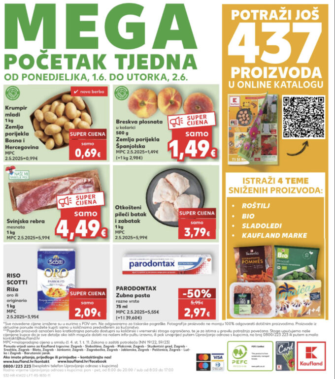 Kaufland akcija za početak tjedna