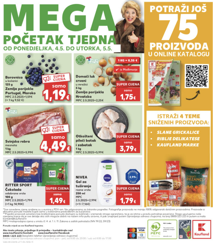 Kaufland akcija za početak tjedna