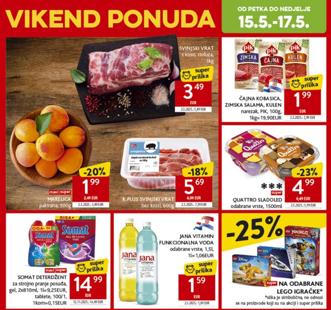 Konzum vikend akcija