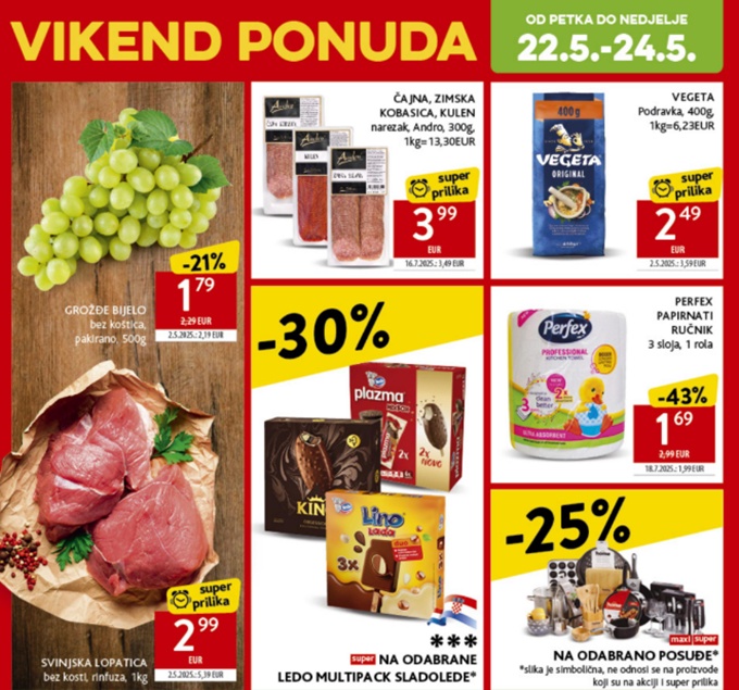 Konzum vikend akcija