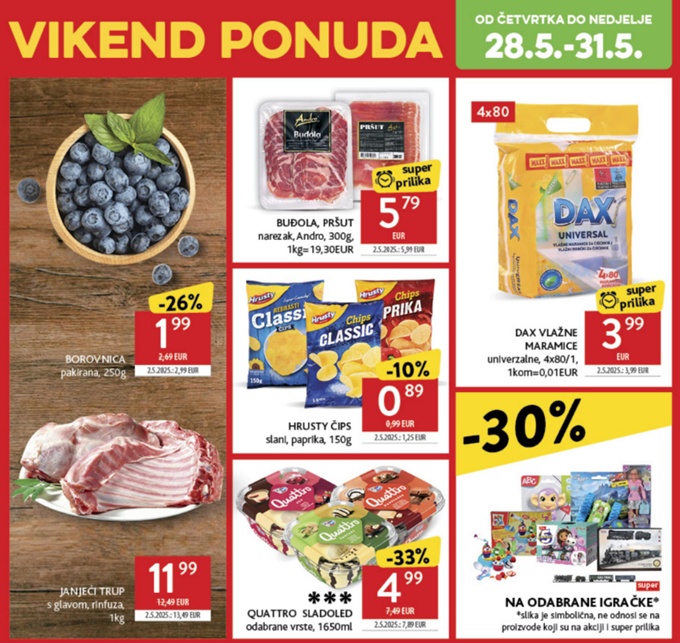 Konzum vikend akcija