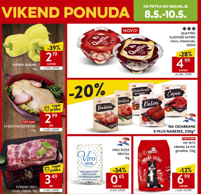 Konzum vikend akcija