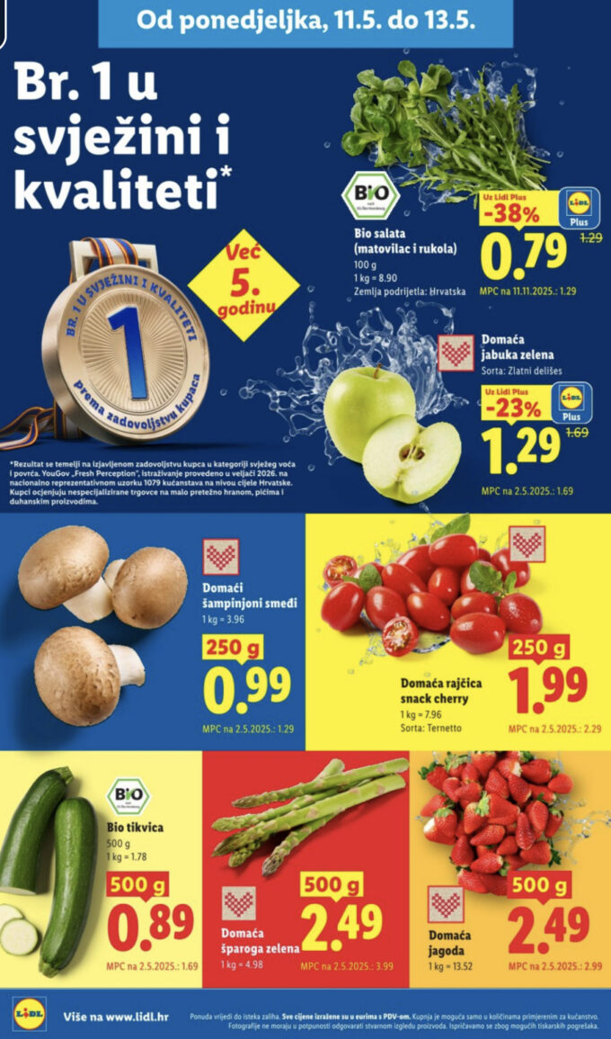Lidl akcija za početak tjedna