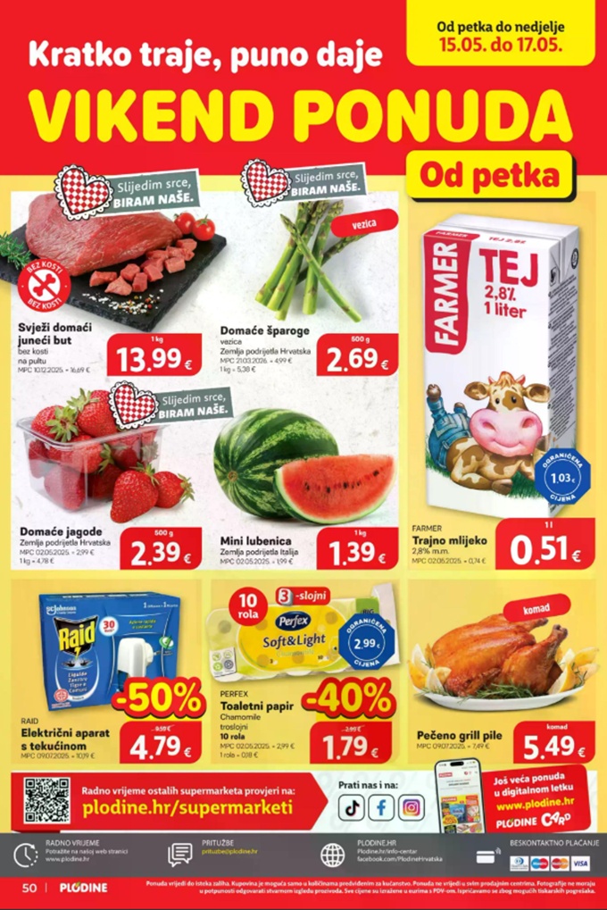 Plodine vikend akcija