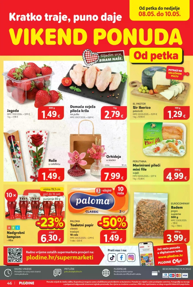 Plodine vikend akcija