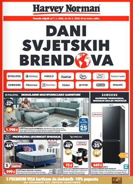 Harvey Norman katalog Dani svjetskih brendova
