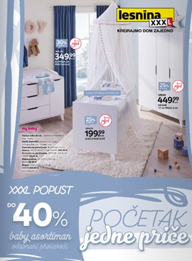 Lesnina katalog Do -40% na baby asortiman