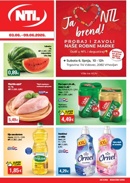 NTL maloprodaja katalog istok i sjever