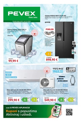 Pevex katalog Bazeni i rashladni uređaji