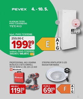 Pevex katalog Pevexovih sedam