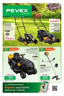 Pevex katalog Vrt i alati