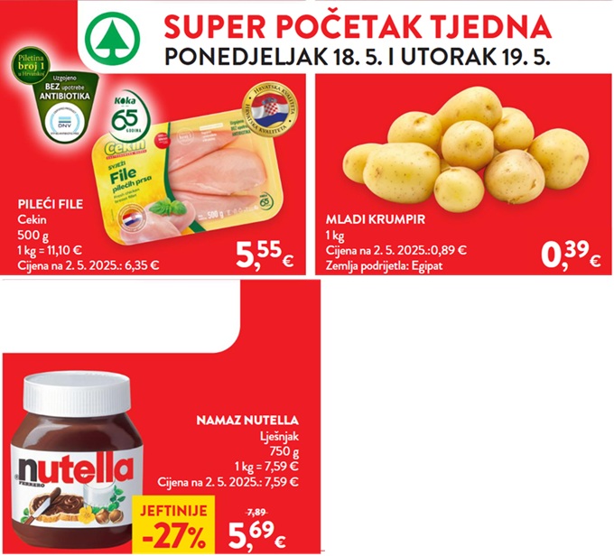 Spar Interspar akcija početak tjedna