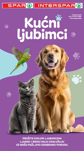 Spar i Interspar katalog Kućni ljubimci