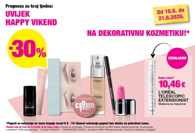 Bipa vikend akcija