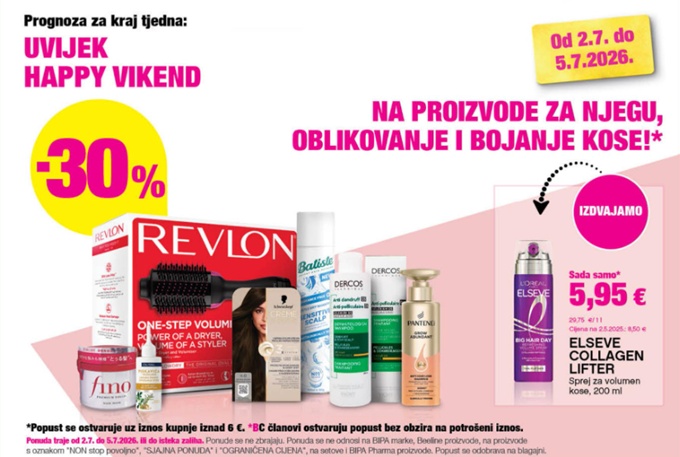 Bipa vikend akcija