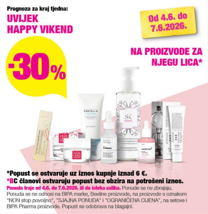 Bipa vikend akcija