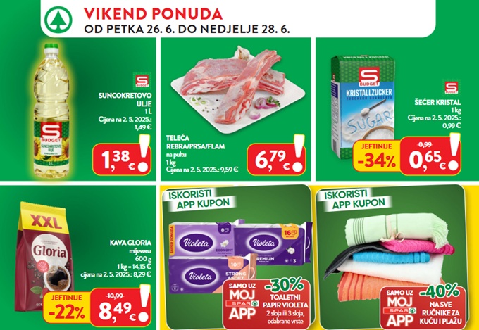 Interspar vikend akcija