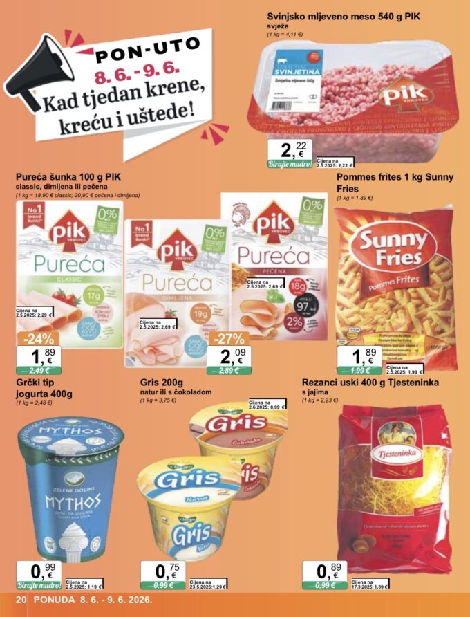 KTC akcija za početak tjedna