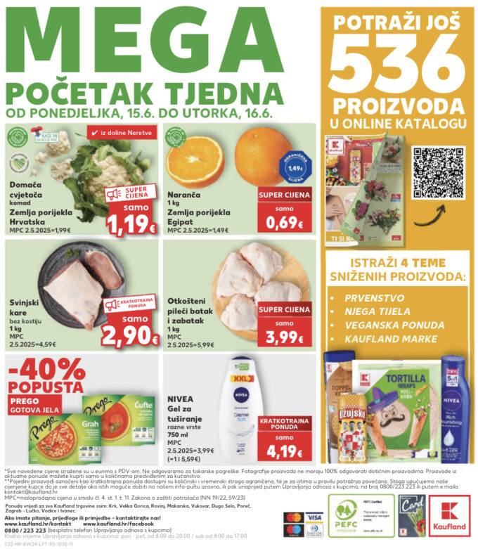 Kaufland akcija za početak tjedna