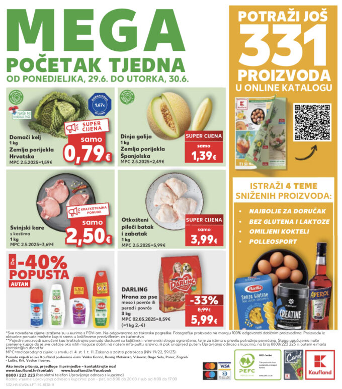 Kaufland akcija za početak tjedna