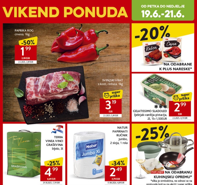 Konzum vikend akcija
