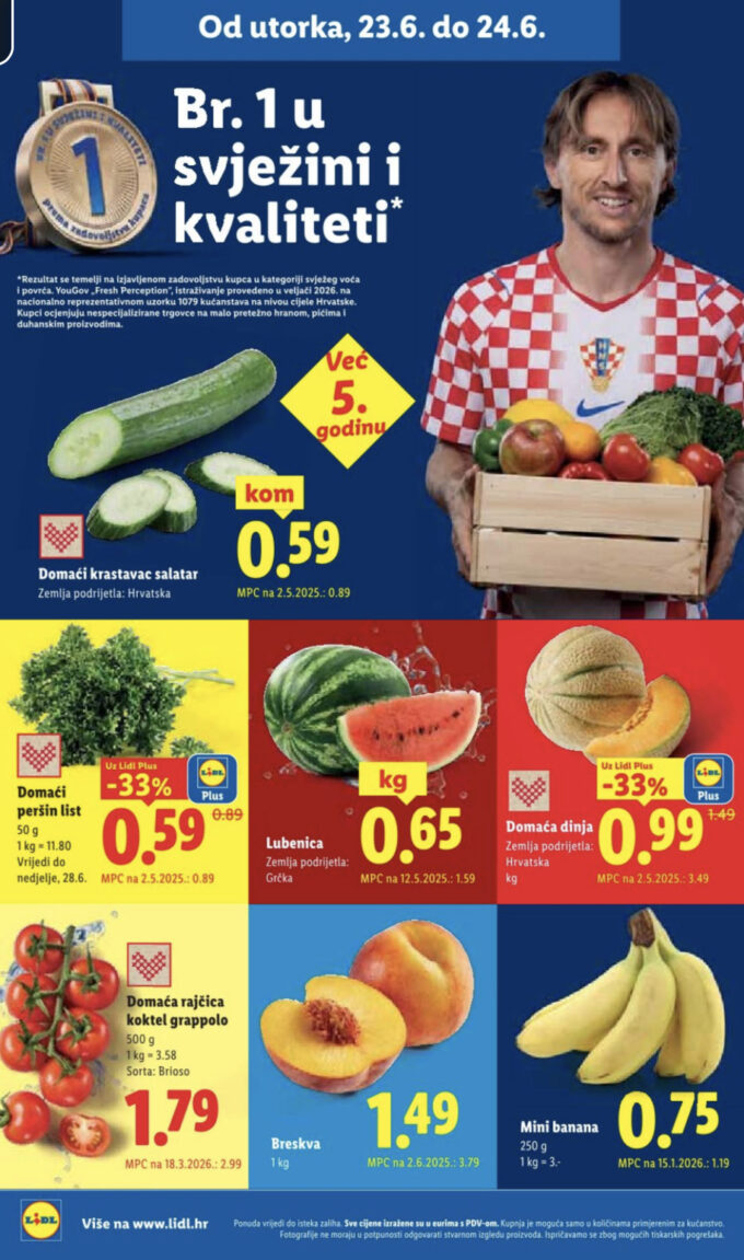Lidl akcija za početak tjedna