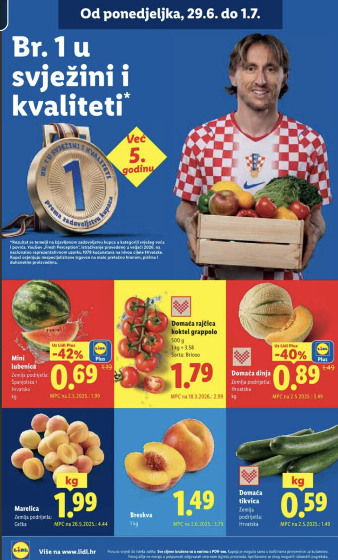 Lidl akcija za početak tjedna