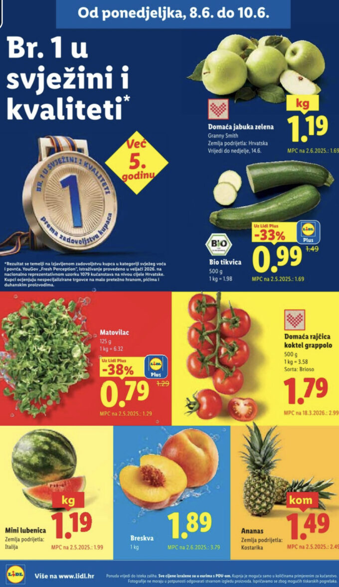 Lidl akcija za početak tjedna