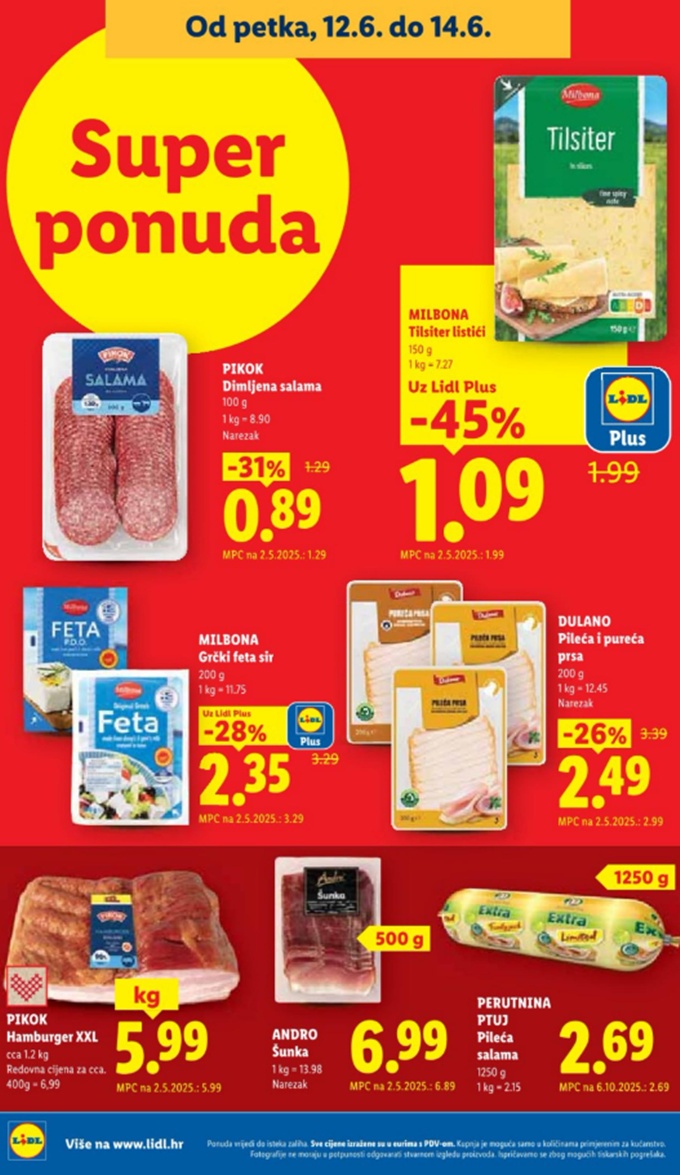 Lidl vikend akcija