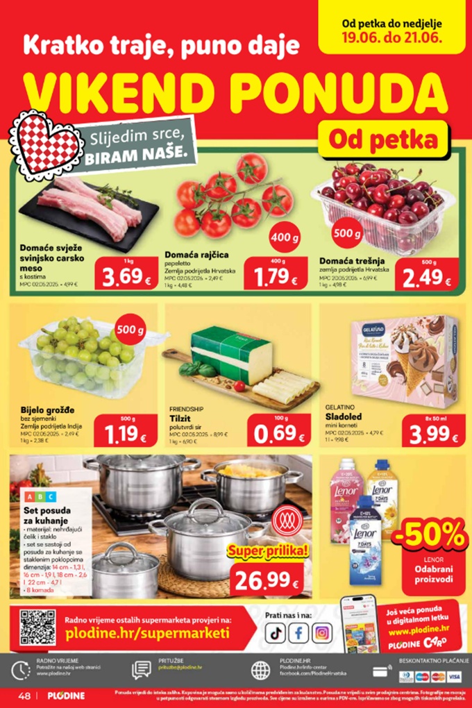 Plodine vikend akcija