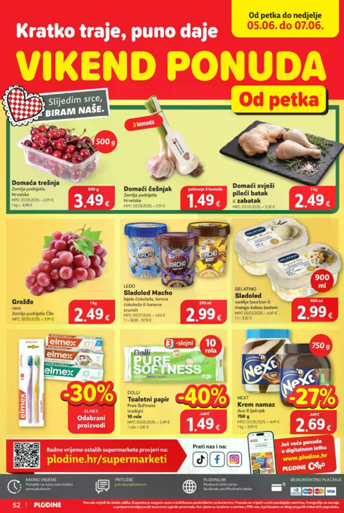 Plodine vikend akcija