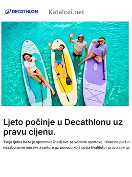 Decathlon katalog Ljeto