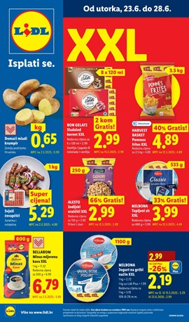 Lidl katalog prehrana