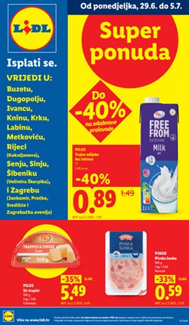 Lidl katalog Super ponuda