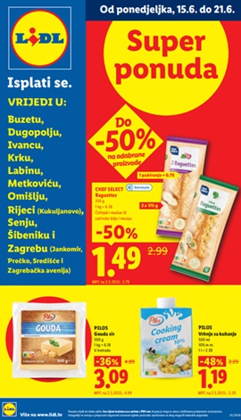 Lidl katalog Super ponuda