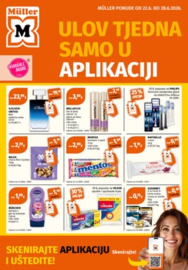 Muller katalog Ulov tjedna u aplikaciji